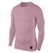 Men's Clothing New Muscle Fitness Training Long Sleeved Bottoming Top Breathable Elastic Moisture Wicking Tights_viptrois.com