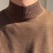 Half High Neck Solid Color Knitted Sweater, Men's And Women's Inner Layer, Base, Mid Neck, Slim Fit_viptrois.com
