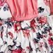 Ins Popular Baby Girl Dress Small Floral Print Suspender Skirt Two Piece Set_viptrois.com