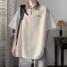 American Style Patchwork Turn-down Collar Short Polo Shirt For Men Summer Trendy High-end Loose Fit Youth T-shirt Half_viptrois.com