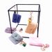 Bag Charm Mini Coin Purse Keychain Candy Color Cute Coin Key Bag Pendant Data Cable Storage Bag Key Chain_viptrois.com