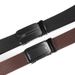 Men's Belts Men's Leather Belt Wholesale Acrylic Toothless Automatic Buckle Canvas Belt Nylon Casual Braided Pants Belt_viptrois.com