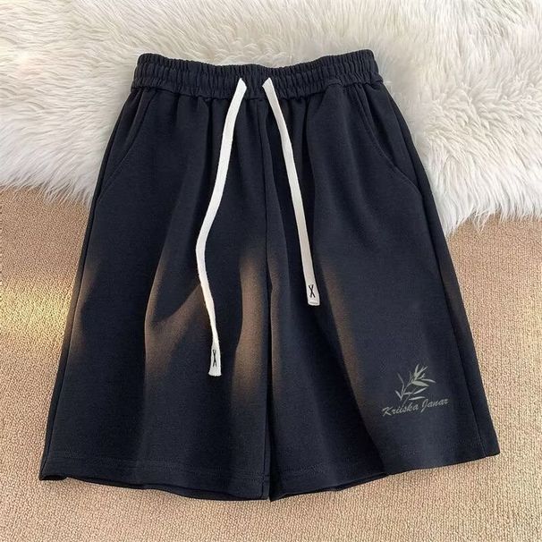 Vintage-Inspired Solid Color Shorts – High-Stretch Summer Casual Cargo Shorts For Men (M-5xl, Light Grey/Black/Beige)_viptrois.com
