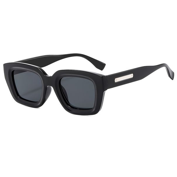 Men's Sunglasses Retro Small Square Frame Sunglasses Glasses All Match Sunglasses High End Square Sunglasses_viptrois.com