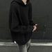 Hooded Sweater Jacket Men's Autumn And Winter Solid Color Knitted Sweater Versatile Sweater_viptrois.com