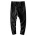 Men's Clothing Tapered Pants Elastic Waist Casual Pants Men's Elastic Slim Fit Skinny Pants Pure Cotton Youth Pants Trendy Simple Long_viptrois.com