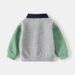 kids'clothing Fall children's wear boys square collar pocket coat baby sleeved hoodie trend_viptrois.com