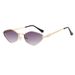 Women's Sunglasses Fashion Diamond Metal Sunglasses New Simple Beach Sunshade Sunglasses Internet Celebrity Same Style Sunglasses For Women_viptrois.com