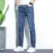 Men's Stretch Jeans 2024 Spring And Summer Trousers Men's Korean Version Fashion Slim-fitting Trousers Men's Mid-rise Casual Trousers_viptrois.com
