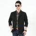Men's Casual Blazer Jacket - Cotton Slim Fit Suit Coat For Autumn & Winter - Lightweight Office & Leisure Blazer_viptrois.com