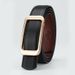 Belt Women's New Reverbial Leather Women's Belt Simple Trouser Belt Fashionable And Versatile Double-sided Use Belt Women_viptrois.com