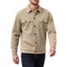 Men's Checkered Zip-Up Hoodie – Slim-Fit Quarter-Zip Sweater With Button Closure & Utility Pockets (S-XXXL, 5 Neutral Tones)_viptrois.com