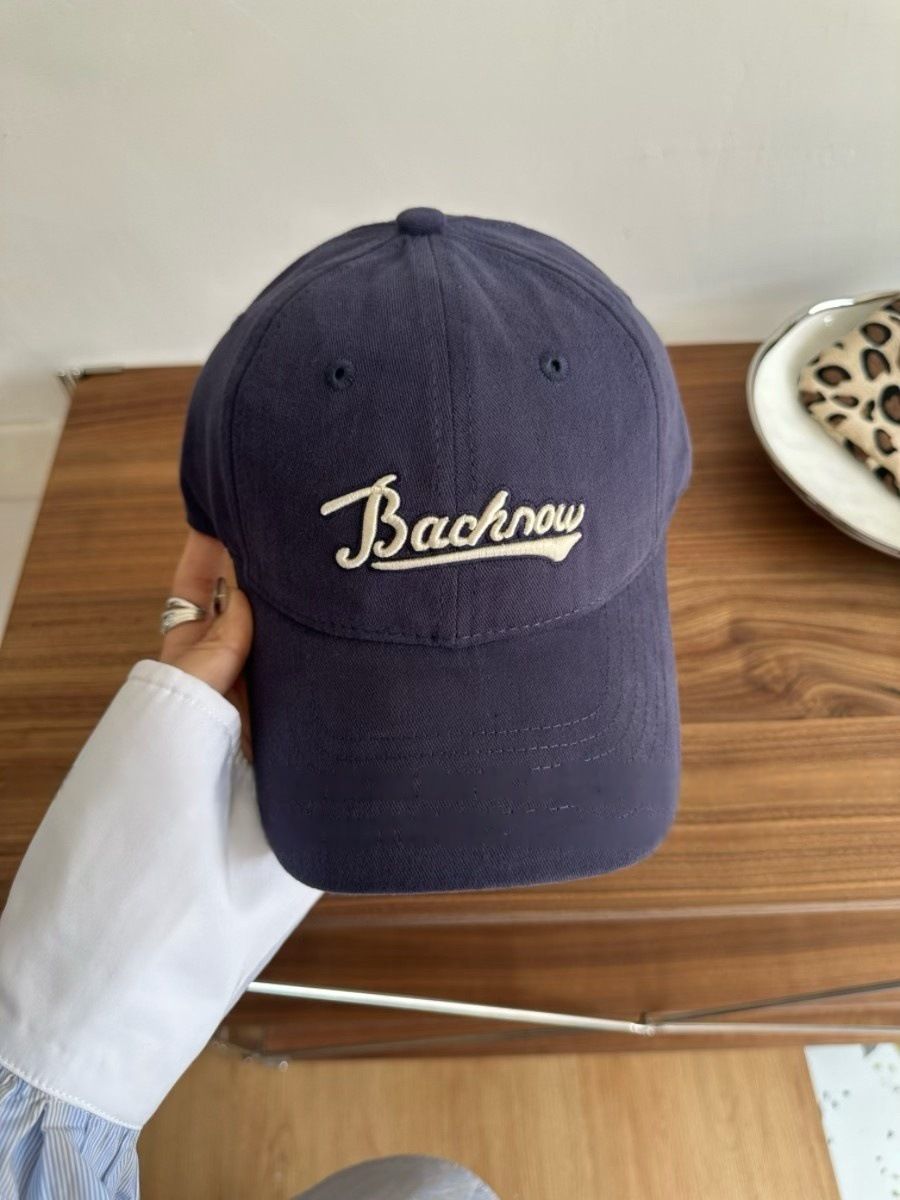 American Letter Embroidered Red Baseball For Women In Spring And Summer, Small Face, Versatile Hat, Big Head_viptrois.com