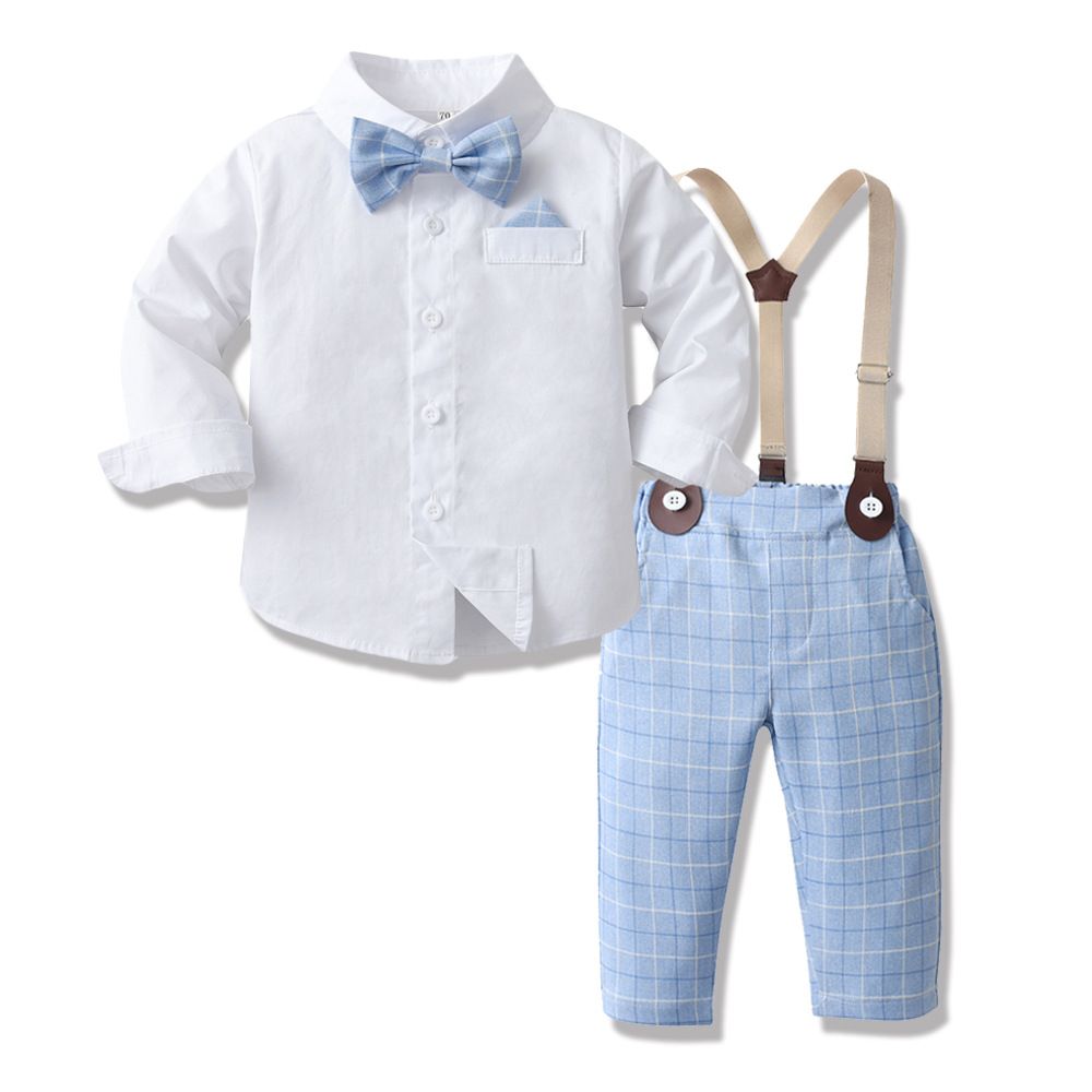 Baby clothes Children's dress Flower child Fall Boy suit Little boy Host dress piano kindergarten costume_viptrois.com