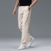 Men's Lightweight Summer Dress Pants – Ultra-Breathable Tencel Fabric, Straight Fit Business Casual Trousers With Stretch & Quick-Dry Comfort_viptrois.com