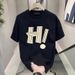 Summer Pure Cotton Short Sleeve T-Shirt For Men Versatile Wearable Trendy Base Layer Couple's Top Breathable Men's Clothing_viptrois.com