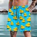 Men's Quick Drying Printed Beach Shorts Five Point Pants Summer Wear Cross Border European American Foreign Trade Style_viptrois.com