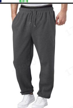 Men's Straight Leg Sweatpants – Autumn/Winter Casual Loose Fit, Comfortable & Stylish (Black/Gray/Green/Blue/White/Navy/Camel, S-3XL)_viptrois.com