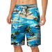 2024 Summer New Cross-border Beach Pants Men's Shorts Foreign Trade Coconut Tree Holiday Style 3D Digital Printing_viptrois.com
