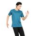 Men's Clothing Short Sleeved T Shirt For Men And Women Quick Drying Fabric Couple Fashion Sportswear Solid Color T Shirt Breathable Shirt Trendy T_viptrois.com