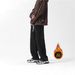 Winter Wide Leg Pants for Men Heavyweight Flow Straight Casual Solid Color Japanese Style Loose Sports Sweatpants Autumn_viptrois.com