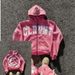 2025 Zipper CLRVNT Sweatshirt Cool Internet Celebrity Hooded Cardigan Letter Print New Jacket_viptrois.com