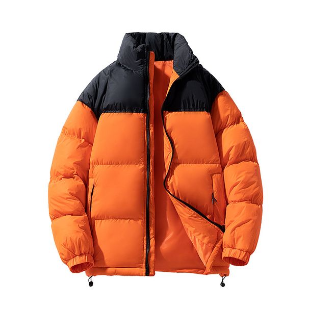 Men's Clothing New Winter Stand Collar Cotton Coat For Men And Women, Same Style, Trendy Brand, Loose Plus Velvet Bread Cotton Coat, Couple Jacket_viptrois.com