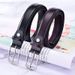 Genuine fashionable waist Korean version, genuine leather needle buckle, casual business men's belt, cowhide_viptrois.com