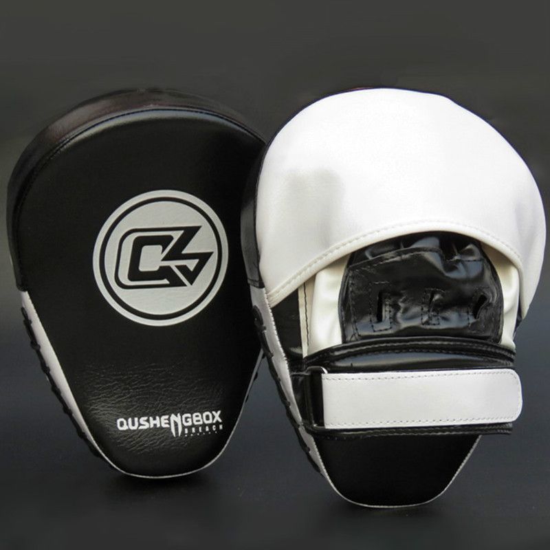 New Boxing Muay Thai Training Equipment Punching Sanda Blocking Board Grip Taekwondo Sparring Hand Target_viptrois.com