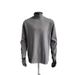Black Regular Shoulder Full Cotton Long Sleeve T-Shirt For Men, Autumn And Winter Heavyweight Crew Neck Sweatshirt,_viptrois.com