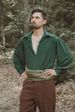 High-Quality Fashion Bandage Long Sleeve Medieval Renaissance Gothic Style Men's Warrior Shirt_viptrois.com
