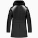Men's Clothing Collar Leather Jacket Men's Longline Sheepskin Leather Jacket With Fox Fur Collar & Mink Lining, Slim Fit Business Coat For Winter_viptrois.com