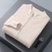 Pure 2024 Autumn Winter New Men's Cardigan Half Turtleneck Zipper Mink Coat Business Knitted Sweater Wholesale_viptrois.com