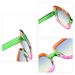 Men's Sunglasses UV Protection Fashion Square Champagne Color Gradient High End_viptrois.com