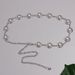 Gold Coin Pearl Waist Chain Women's Skirt Sweet and Versatile Decorative Thin Belt Korean Style Extended Chain Dress Accessories_viptrois.com