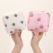 Storage Bags Cute Cartoon Portable Sanitary Napkin Storage Bag Girl Menstrual Pure Cotton Sanitary Napkin Bag Storage Bag_viptrois.com