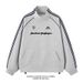 Men's Clothing Contrast Color Three Bar Cardigan Sweatshirt Men's Trendy Brand Loose Casual Stand Up Collar Jacket Heavyweight Couple Sports Tops_viptrois.com