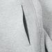 Solid Color Deconstructed Hooded Cardigan Sweatshirt Men's Autumn Street Style Loose Casual Versatile Double-Zip Hoodie_viptrois.com