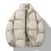 2025 Men's Cotton Robe Bread Robe Trendy Brand Down Cotton Port Wind Two Sided Wearing Cotton Robe Inside And Outside_viptrois.com