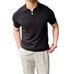 Men's Short Sleeved T Shirt Men's Lapel Top Clothes Bottoming Polo Shirt Men's T Shirt Casual Half Sleeved T Shirt Trendy Wholesale_viptrois.com