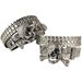 Skull Rhinestone Inlaid Large Belt Y2k Rivet Accessories Hip Hop Punk Rhinestone Belt Men's_viptrois.com