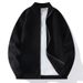 Men's Casual Zip-Up Knit Sweater Lightweight Breathable Polyester Blend Long Sleeve Cardigan For Streetwear & Daily Wear_viptrois.com