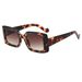 Men's Sunglasses New Square Frame Sunglasses Colorful Modern Ins Style Sunglasses Small Frame Fashionable Jelly Color Sunglasses_viptrois.com