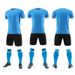 Men's Clothing students competition training team uniforms order printing cross-border adult children's football uniforms suits men_viptrois.com