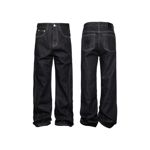 Harajuku Trendy And Artistic New Style, Trendy And Relaxed, Fashionable And Elegant, Japanese Style, Simple And Versatile Jeans._viptrois.com
