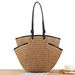 Handwoven Oversized Tote Bag Stylish Boho Beach Everyday Purse For Women Fashionable Large Carryall_viptrois.com