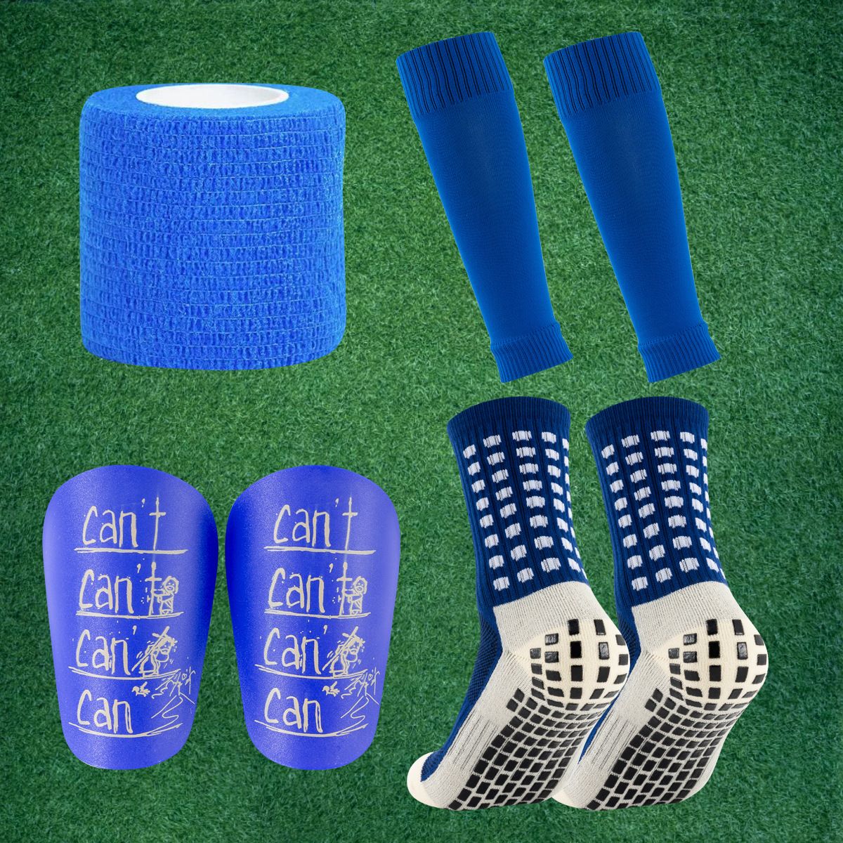 Shin Guard Footballsocks Leg Guards Adult Football Socks Cant Leg Guards Socks Straps_viptrois.com