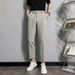 Men's Clothing trousers literary fashion summer trend nine point trousers new men's trendy loose lazy youth popular_viptrois.com