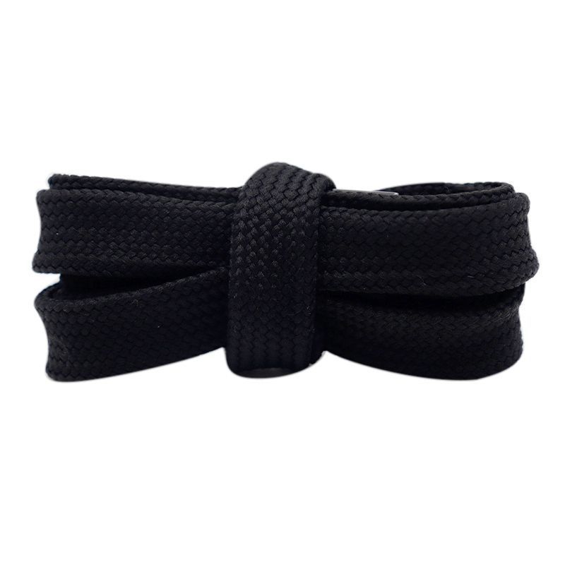 Shoelaces Widened 1.8cm Flat Polyester Solid Color Classic Wide Casual Shoes Sports Shoes_viptrois.com