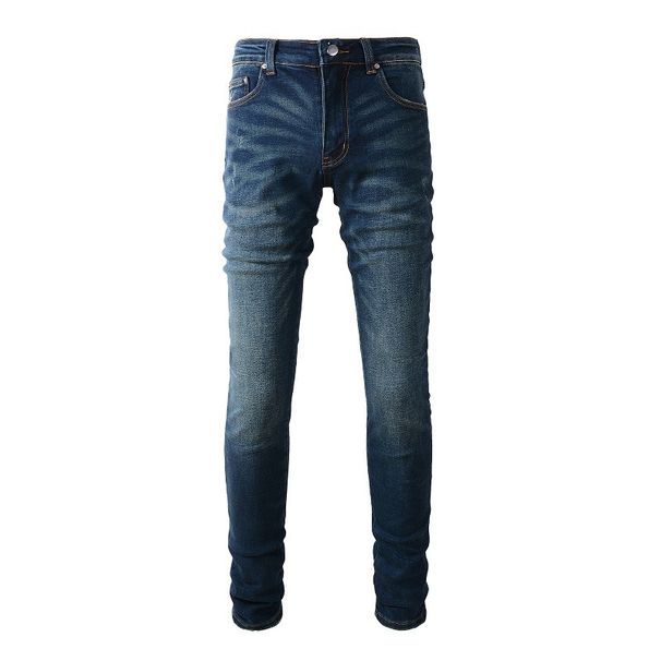 Men Jeans Youth Simple And Versatile Retro Men's Jeans Slim Men's Pants Korean Version Men's Casual Pants 6601_viptrois.com